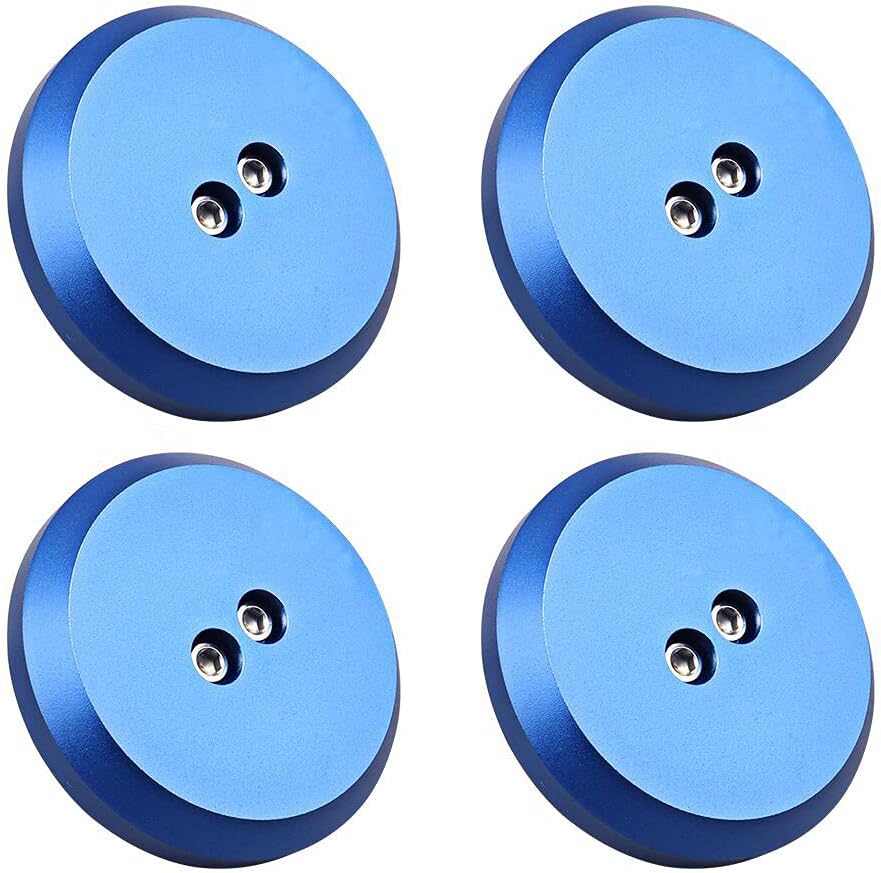 samman Red Jack Pad Adapter Billet Anodized Aluminum Floor Jack Pad Compatible with C7 C6 Corvette C5 and Most Porsche 4 PCS … … Pack of 2