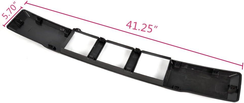 Compatible For Ford F-150 F150 2015-2017 Front Bumper Lower Grille Trim Panel FL3Z-17E810-CA Pack of 2