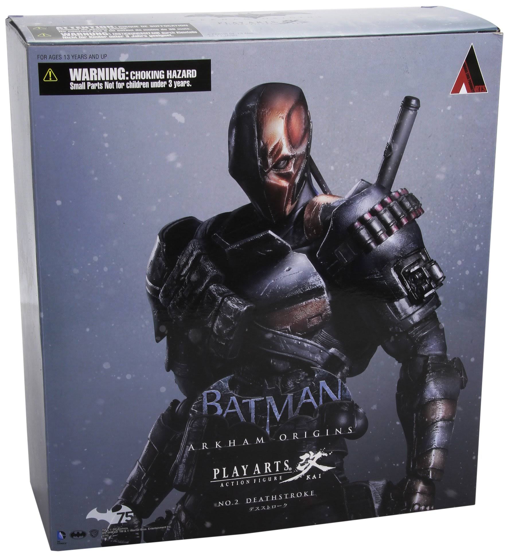 Batman Arkham Origins Play Arts Kai Deathstroke Action Figure