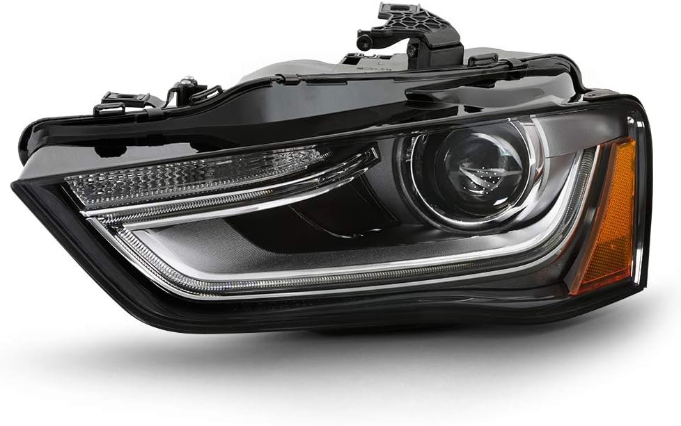 ACANII - For 2013-2016 Audi A4 S4 Factory [HID/Xenon Non-AFS] Projedtor Headlight Headlamp Assembly Left Driver Side