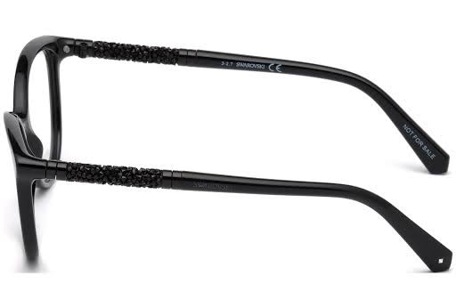 Swarovski SK5258 Eyeglasses - 001 Shiny Black