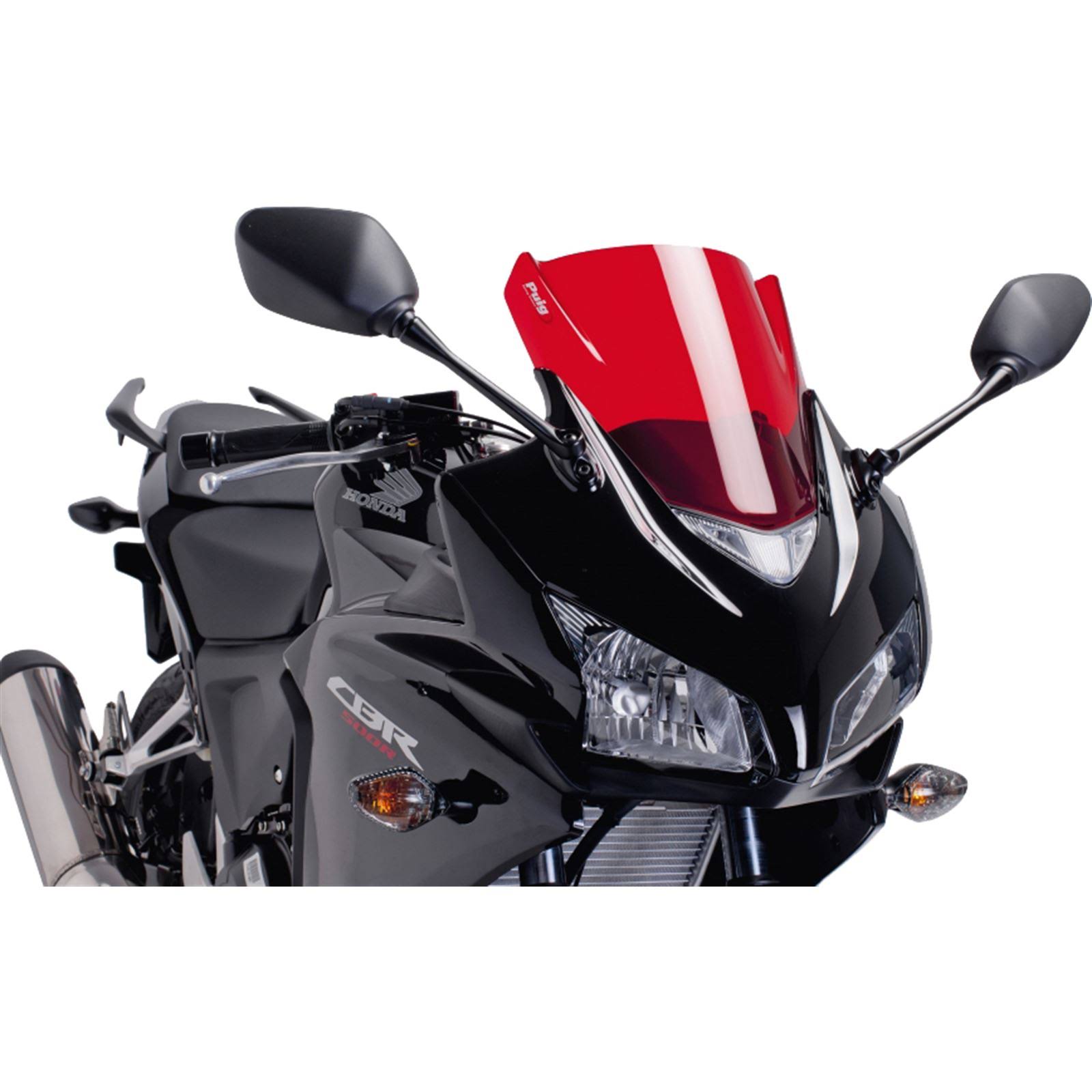 Puig 6479R Racing Windscreen - Red