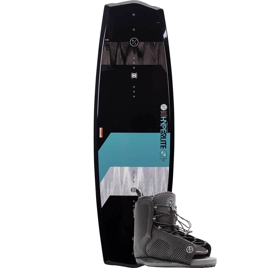 Hyperlite State 2.0 Wakeboard Package w/ Remix - 2021