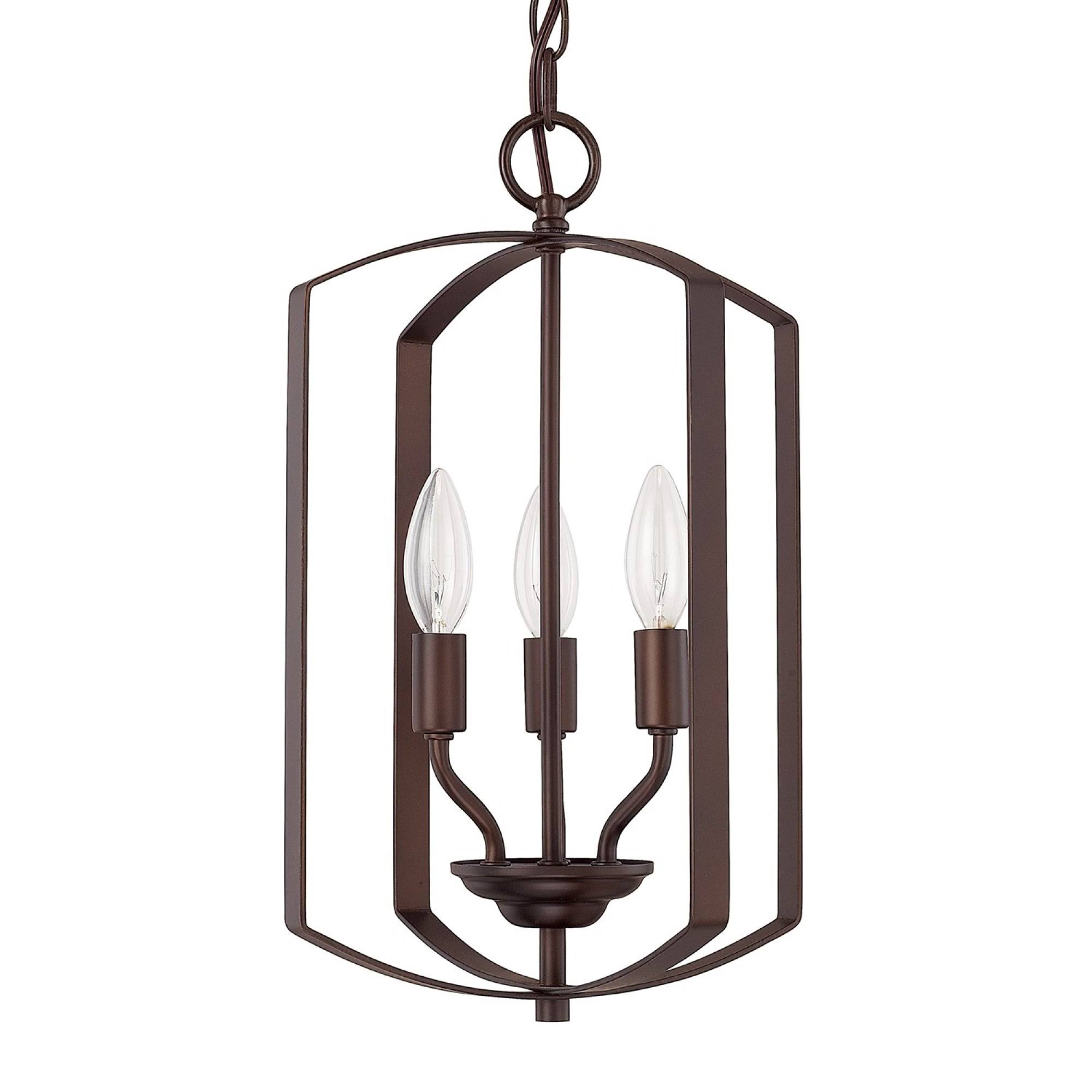 Capital Lighting 515831BZ - HomePlace 3 Light Foyer, Bronze