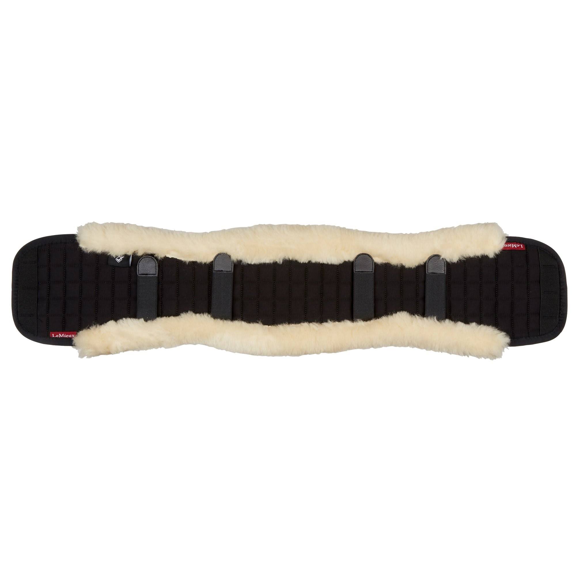 LeMieux Dressage Girth Cover Natural/Black