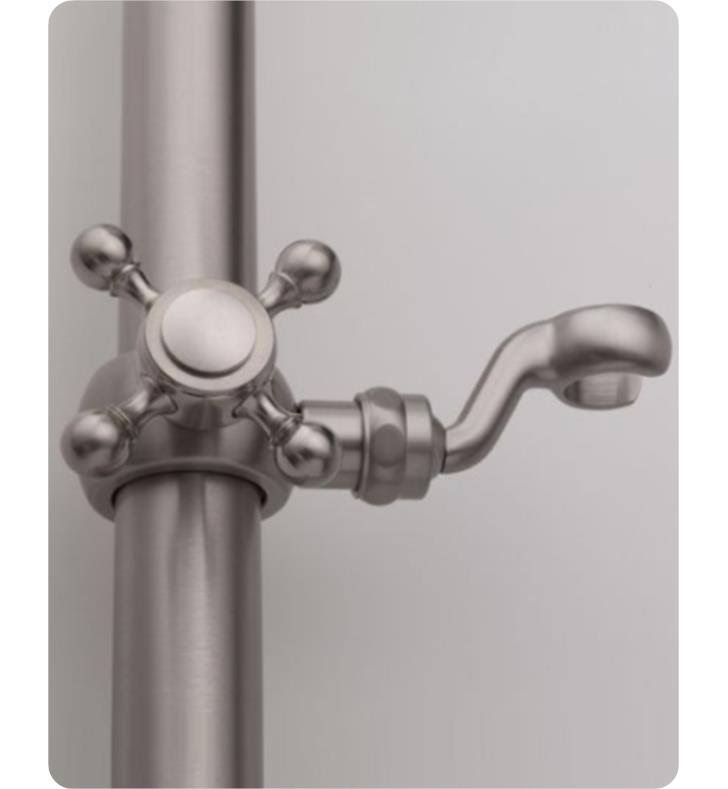 Jaclo SL34-BU Ball Cross Grab Bar Fork Handshower Slider Bronze Umber