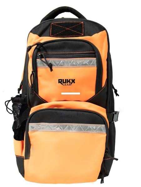 Rukx Gear Survivor Back Pack Orange 20x11x10 ATICTSURO