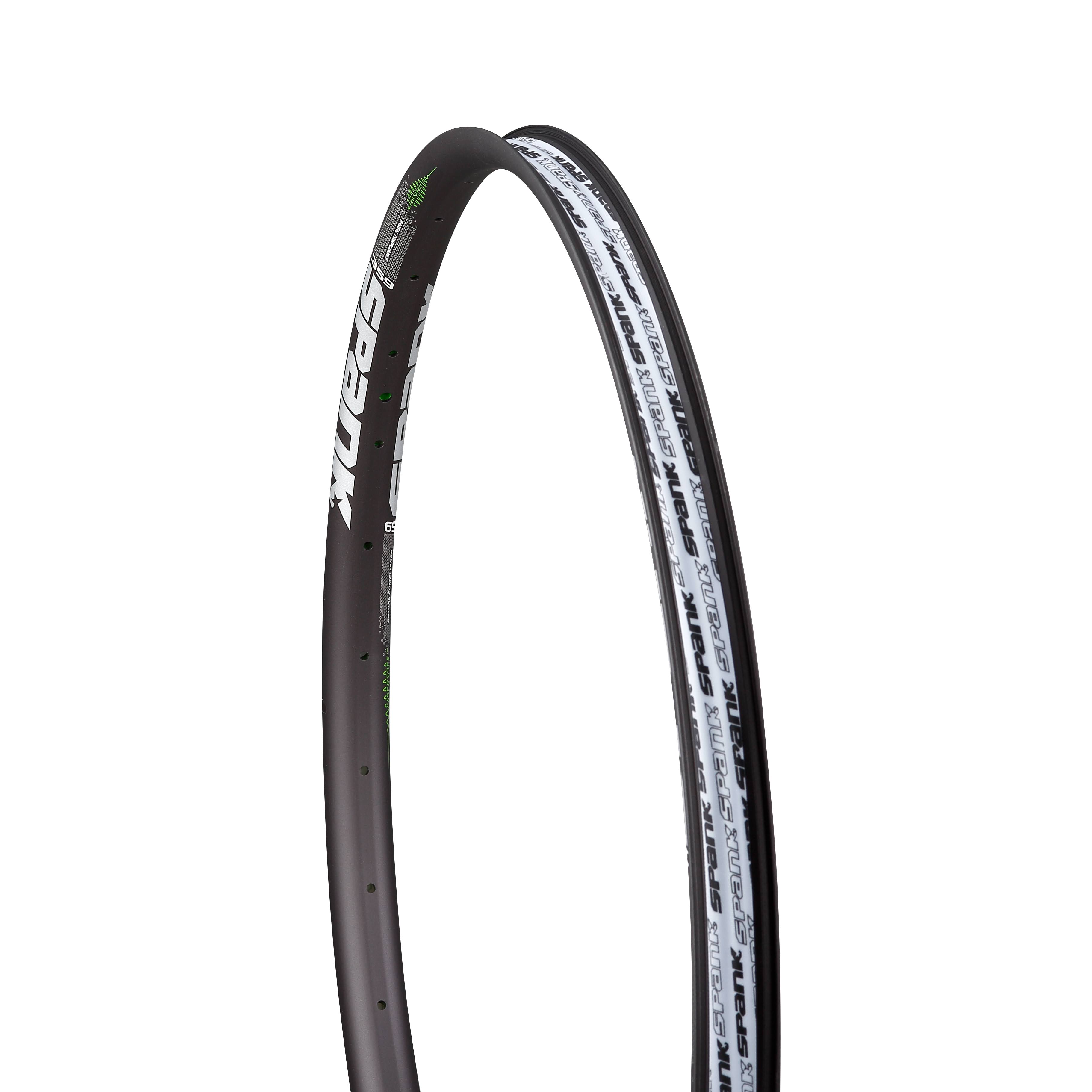Spank 359 Vibrocore Rim - 27.5x22 Disc Black 28H