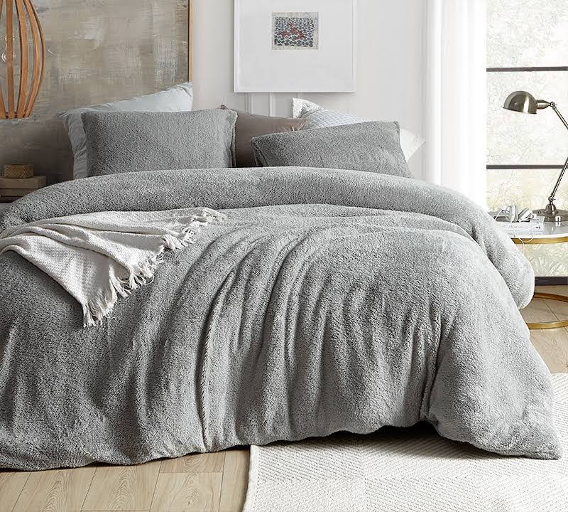 Byourbed Chommie - Weighted Natural Loft Queen Comforter - Faded Black