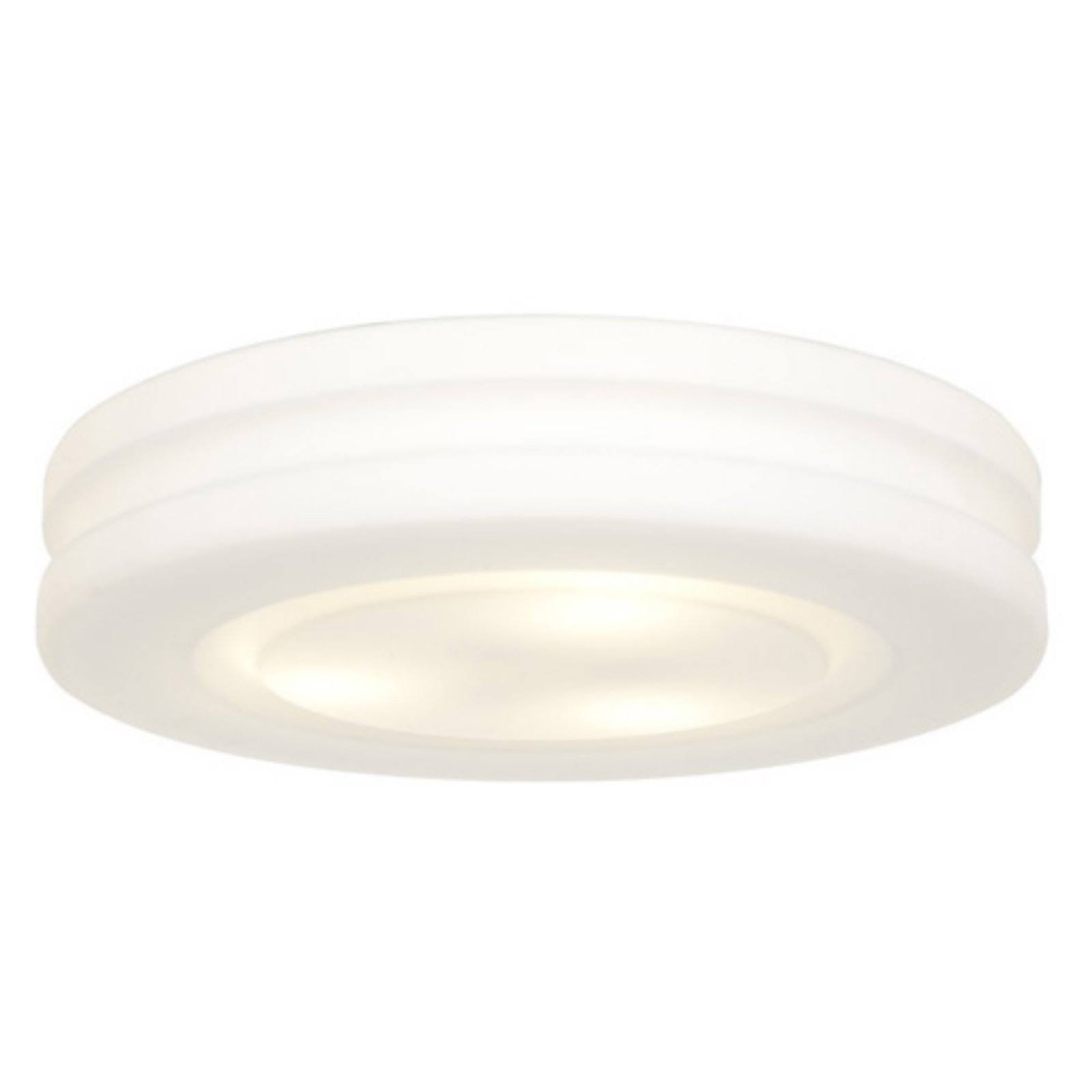 Access Lighting 50186LED-WH/OPL Altum 1-Light Flush-Mount