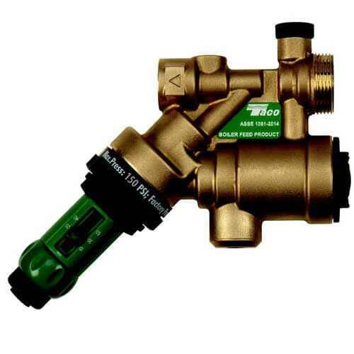 Taco 3450-2 Combination Boiler Feed Valve u0026 Backflow - 1/2x22 Sweat