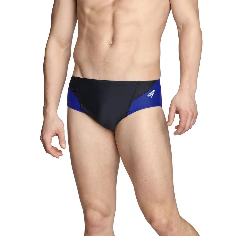 Speedo Swim Brief Powerflex Eco Tone Setter Black/Red 38