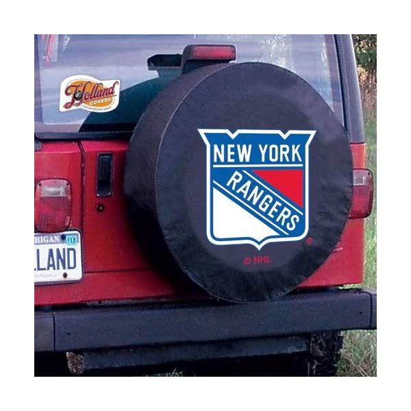 New York Rangers Tire Cover, Black