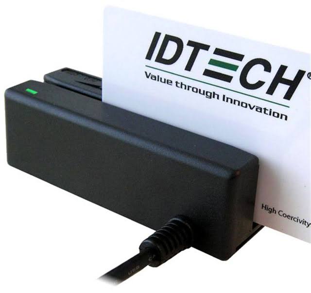 ID TECH MiniMag II - Magnetic card reader - USB 2.0 - Black