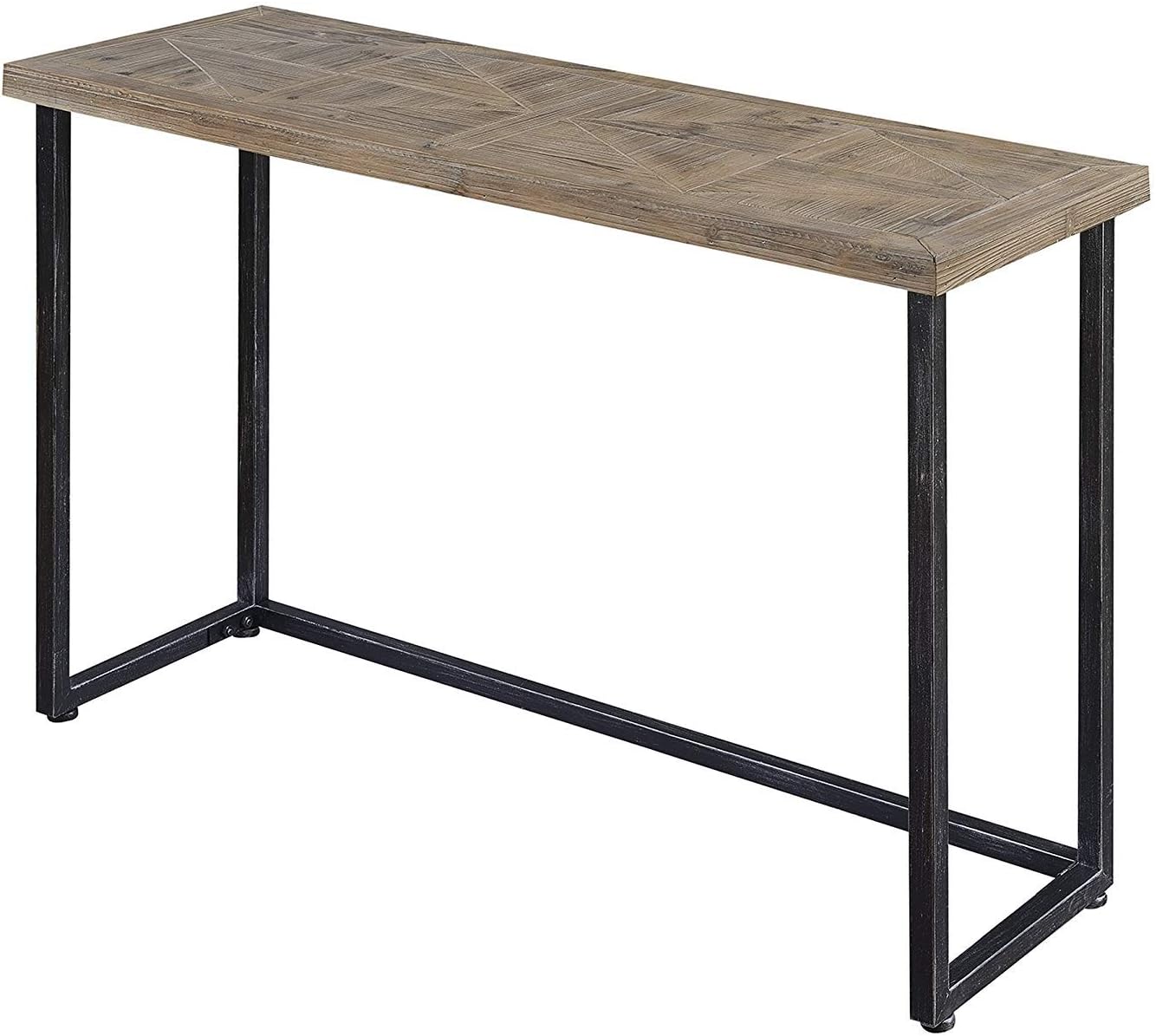 Convenience Concepts Laredo Parquet Console Table, Black