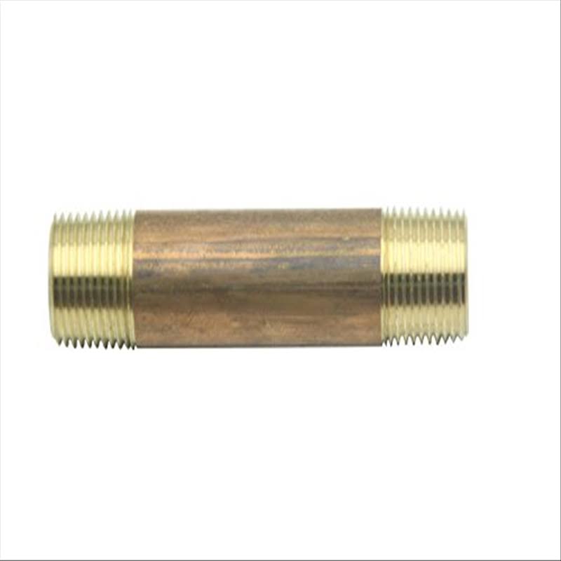 LTWFITTING Brass Pipe 4x22 Long Nipple Fitting 1/8 Male NPT Air Water(Pack of 25)