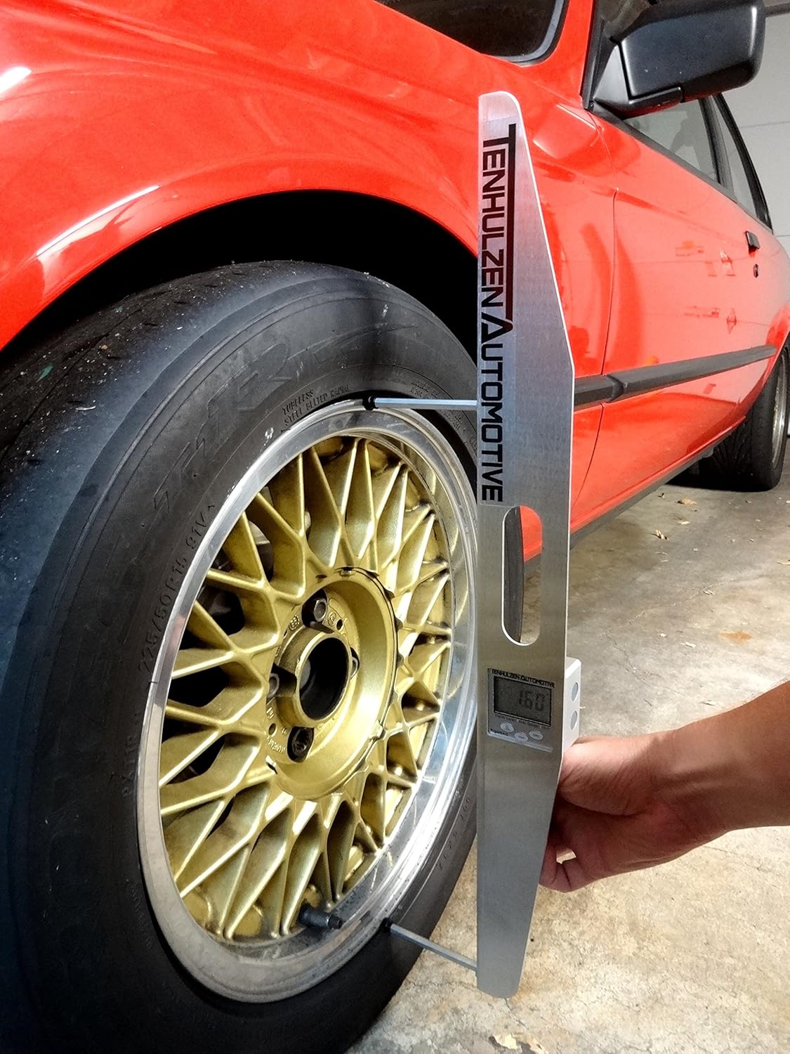 Tenhulzen Auto 1100 Hand-Held Camber/Caster Gauge with 0.1 Degrees Accuracy