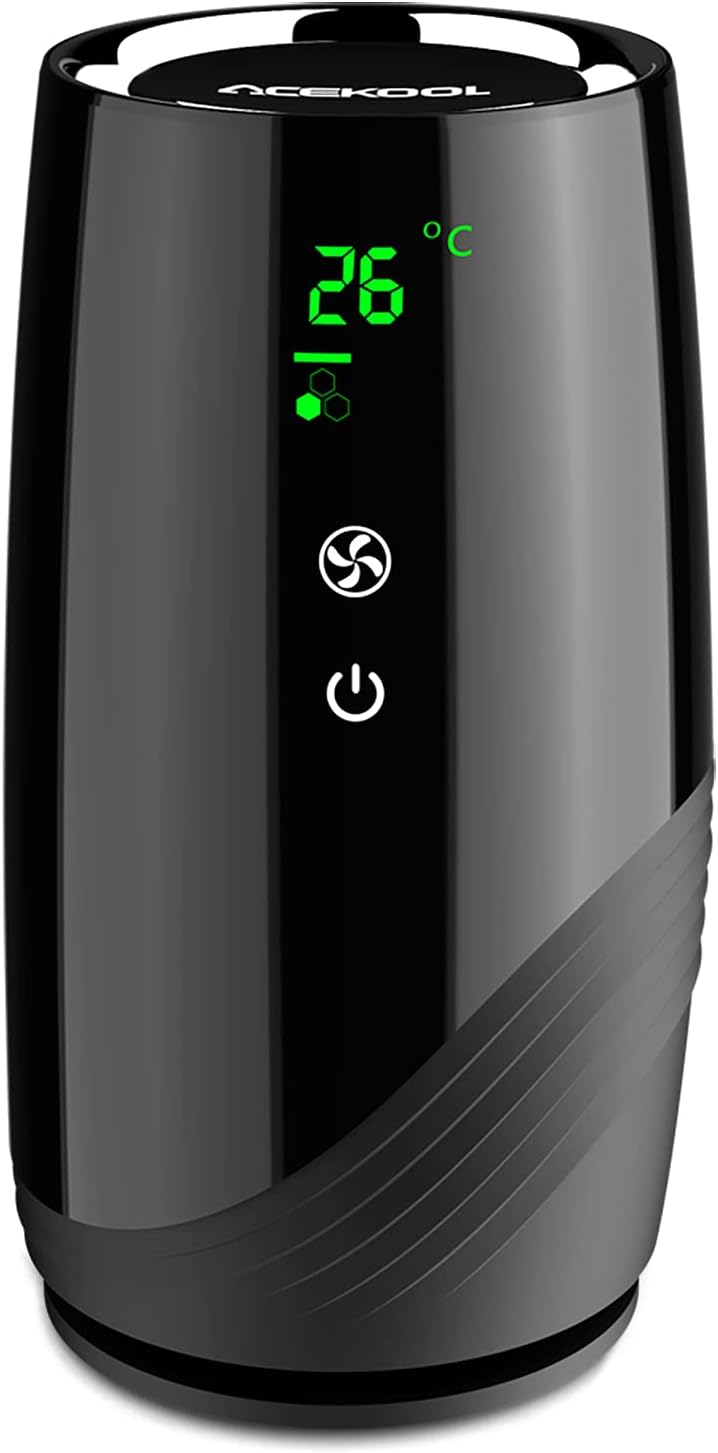 Air Purifier for Home - Acekool 4-in-1 True HEPA Filter Air Purifier for Home Large Room 376 sqft H13 True Air Filter Cleaner for Allergies, Dust, Pet Dander, Smoke, Odors