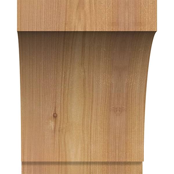 6x22W x 8x22D x 8x22H Imperial Rough Sawn Brace, Western Red Cedar