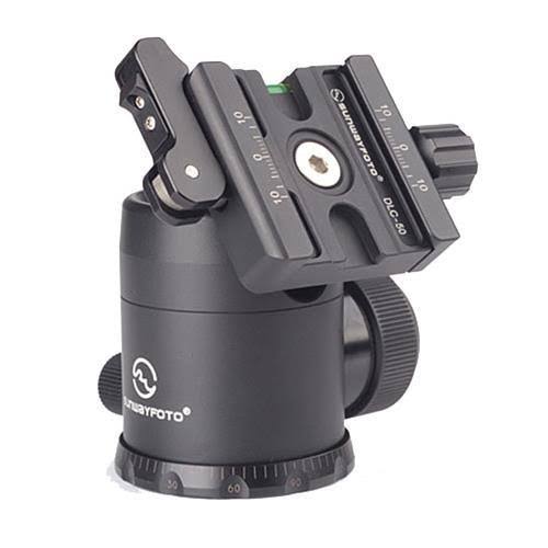 SunwayFoto FB-Series FB-36IIDL Classic Ballhead with Duo Lever Clamp, 39.68lbs Capacity