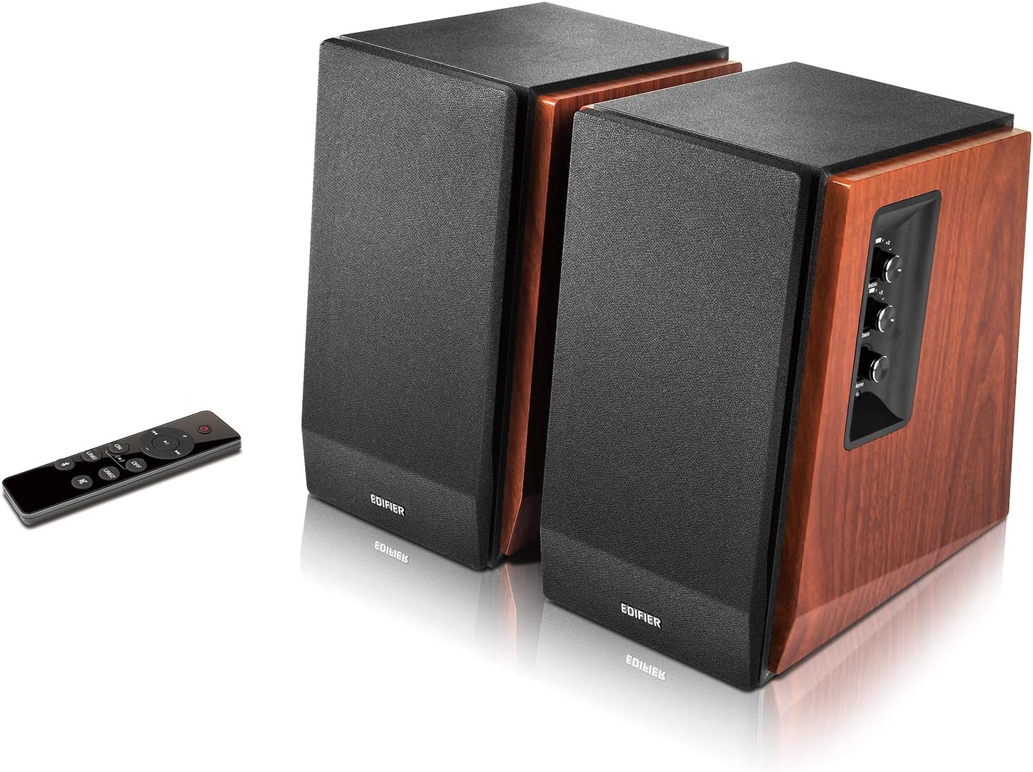 Edifier R1700BTs Active Bluetooth Bookshelf Speakers - 2.0 Wireless Near Field Studio Monitor Speaker - 66w RMS with Subwoofer Line Out