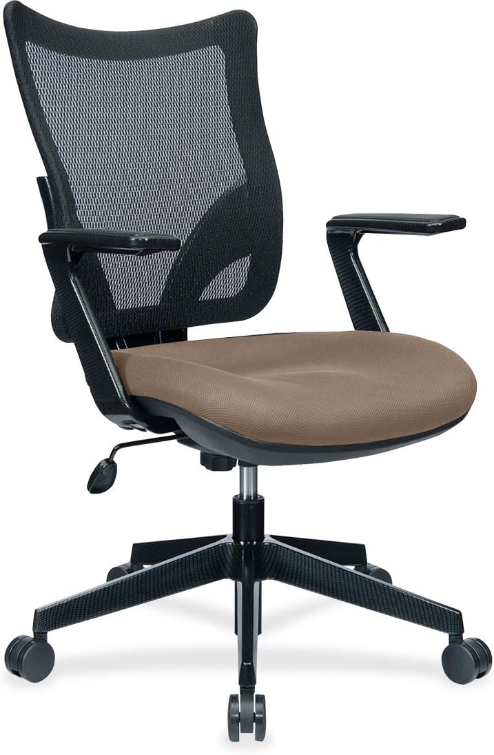 Lorell Task Chair with Mesh Back, Roulette, 40.5 by 20.7 by 19.7-Inch