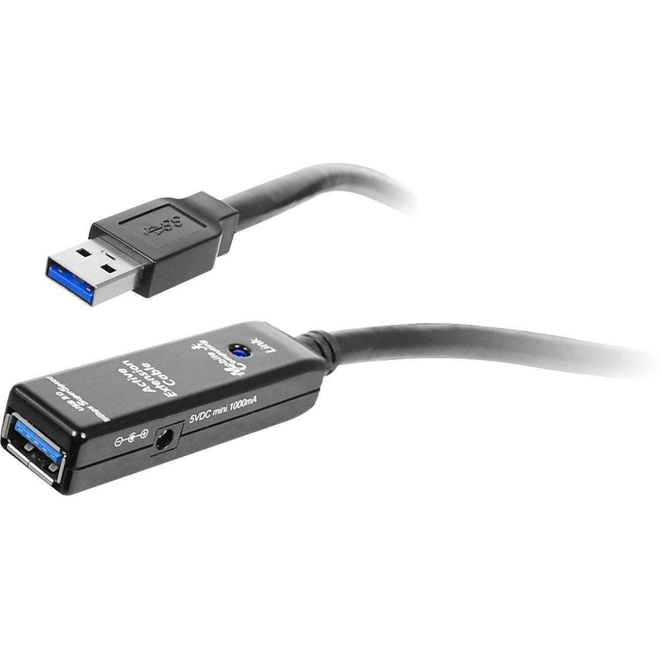 SIIG USB 3.0 Active Repeater Cable - USB Extender - SuperSpeed USB 3.0 - 5 Gbps