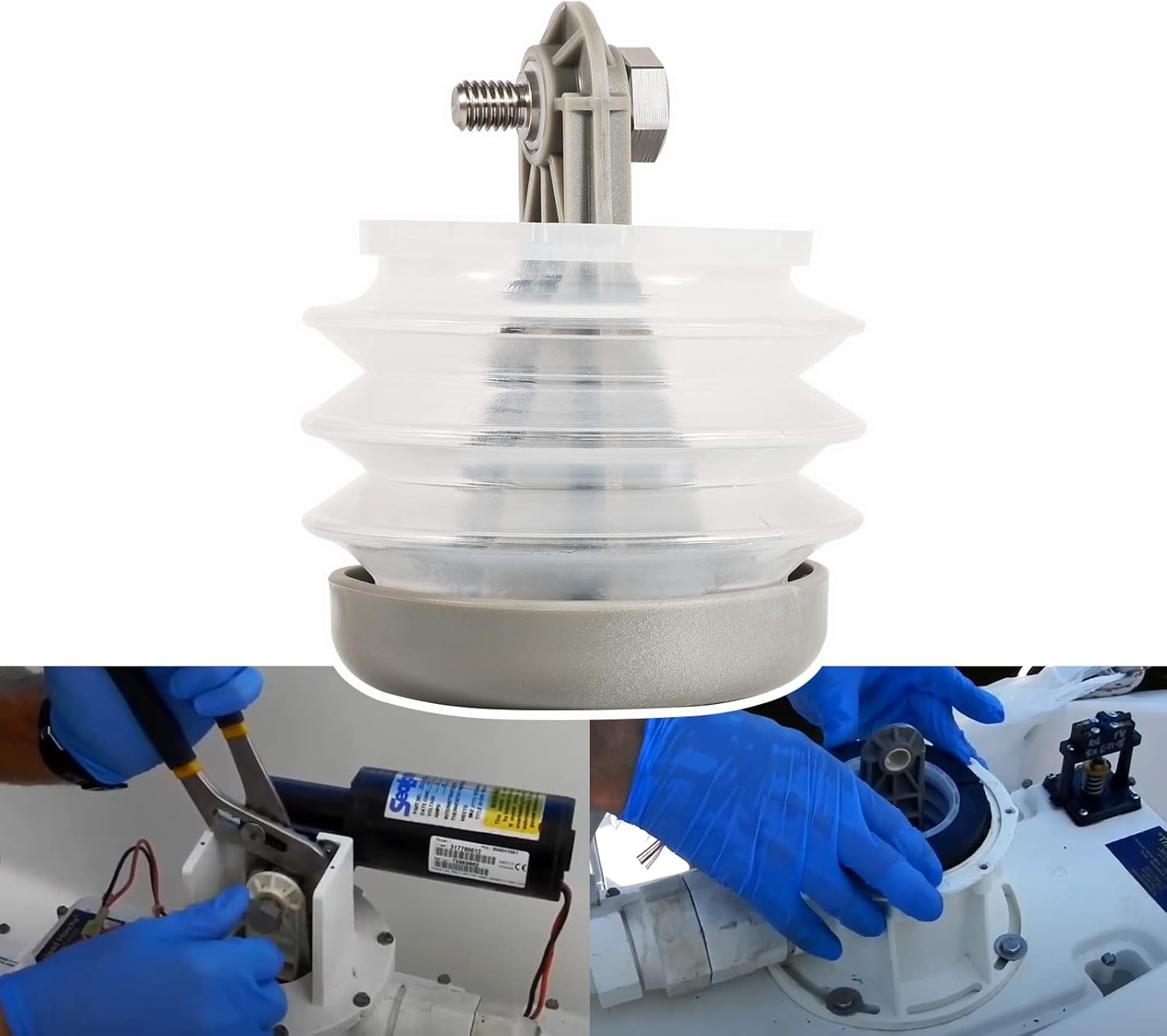 385230980 Pump Bellow Kit，Fits J and S Series vacuum pumps and T Series discharge pumps