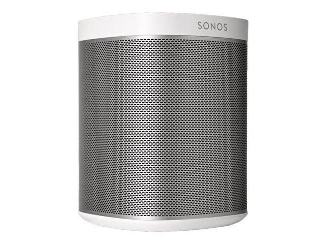 Sonos PLAY:1 Compact Wireless Speaker White, Pair, Bookshelf, Wi Fi Streaming