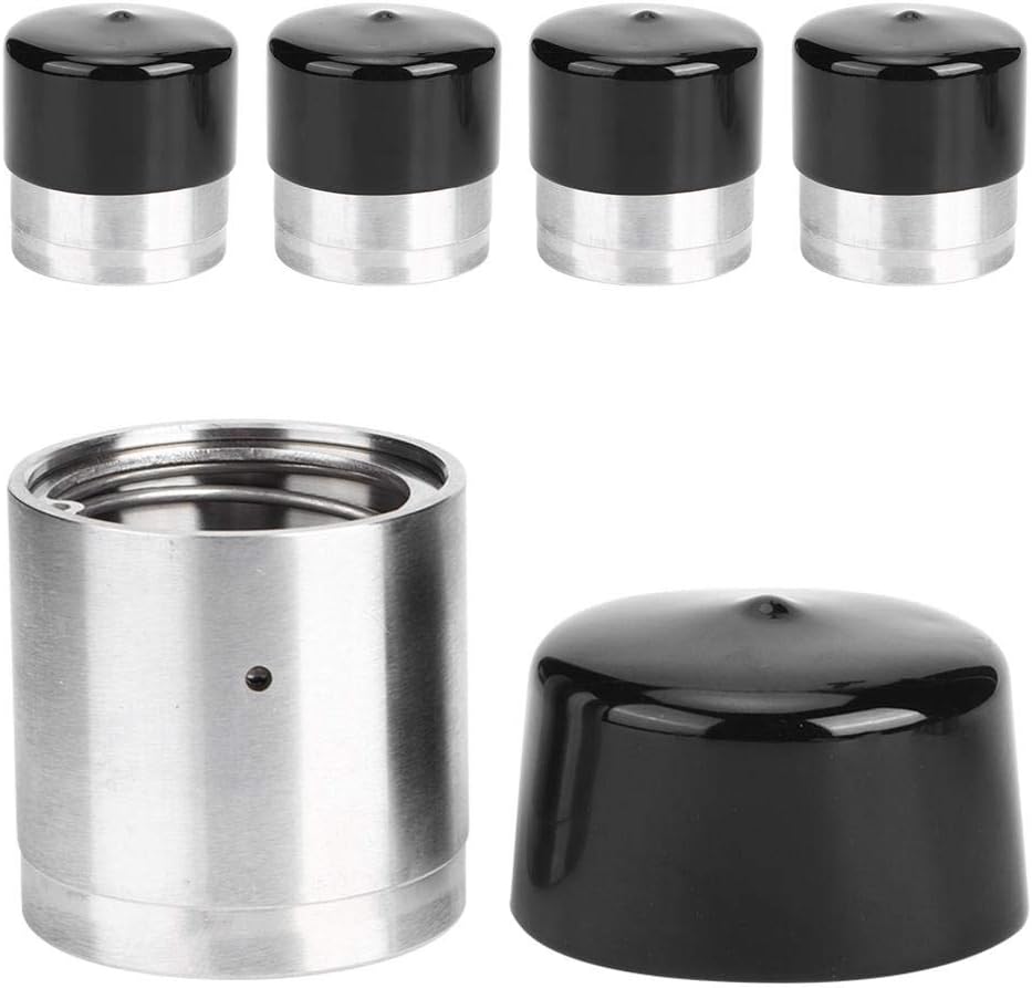 Bearing Buddy, 4pcs 2.441in Stainless Steel Trailer Bearing with Protective Buddy Bra Accessory