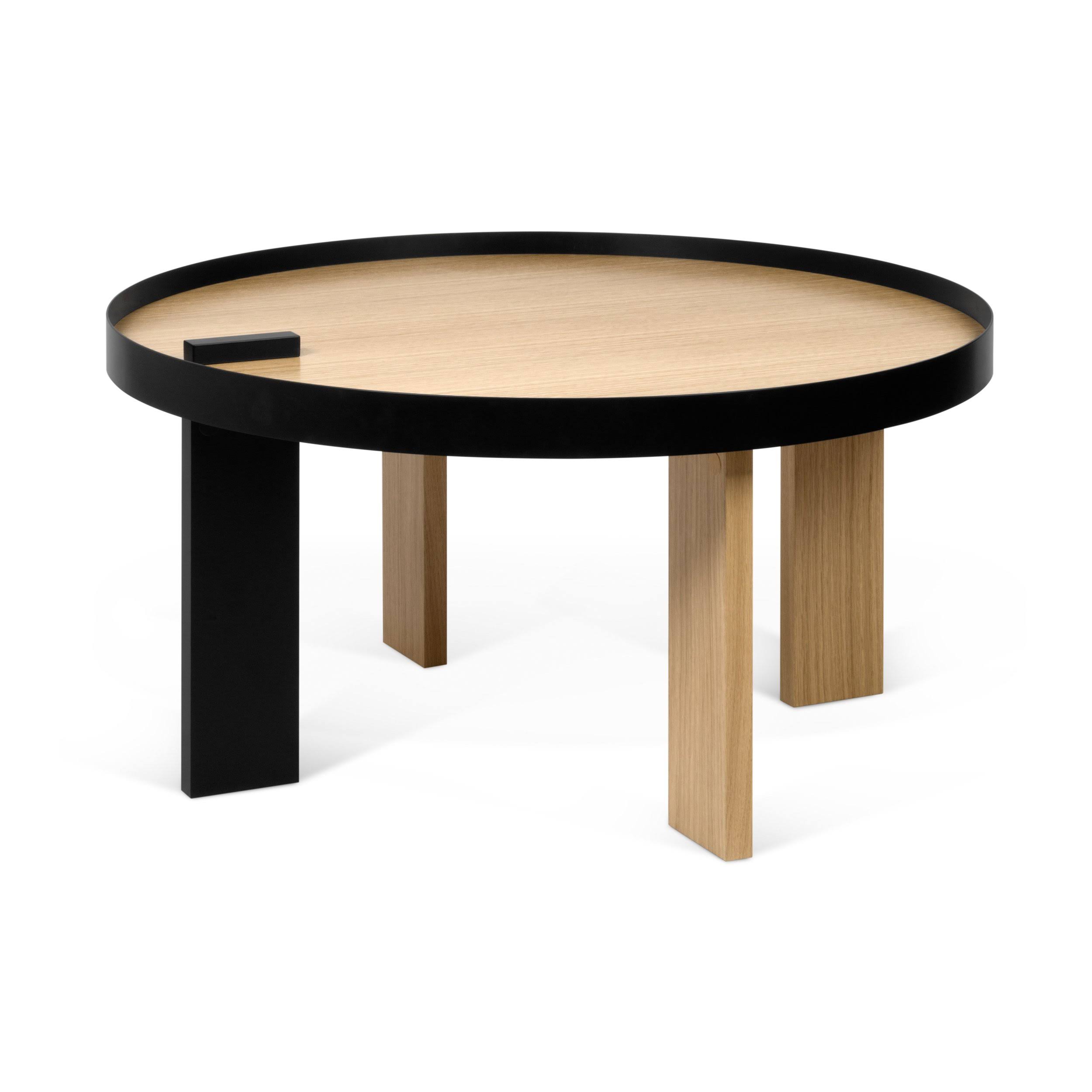Temahome Bruno Coffee Table | Oak/Pure Black