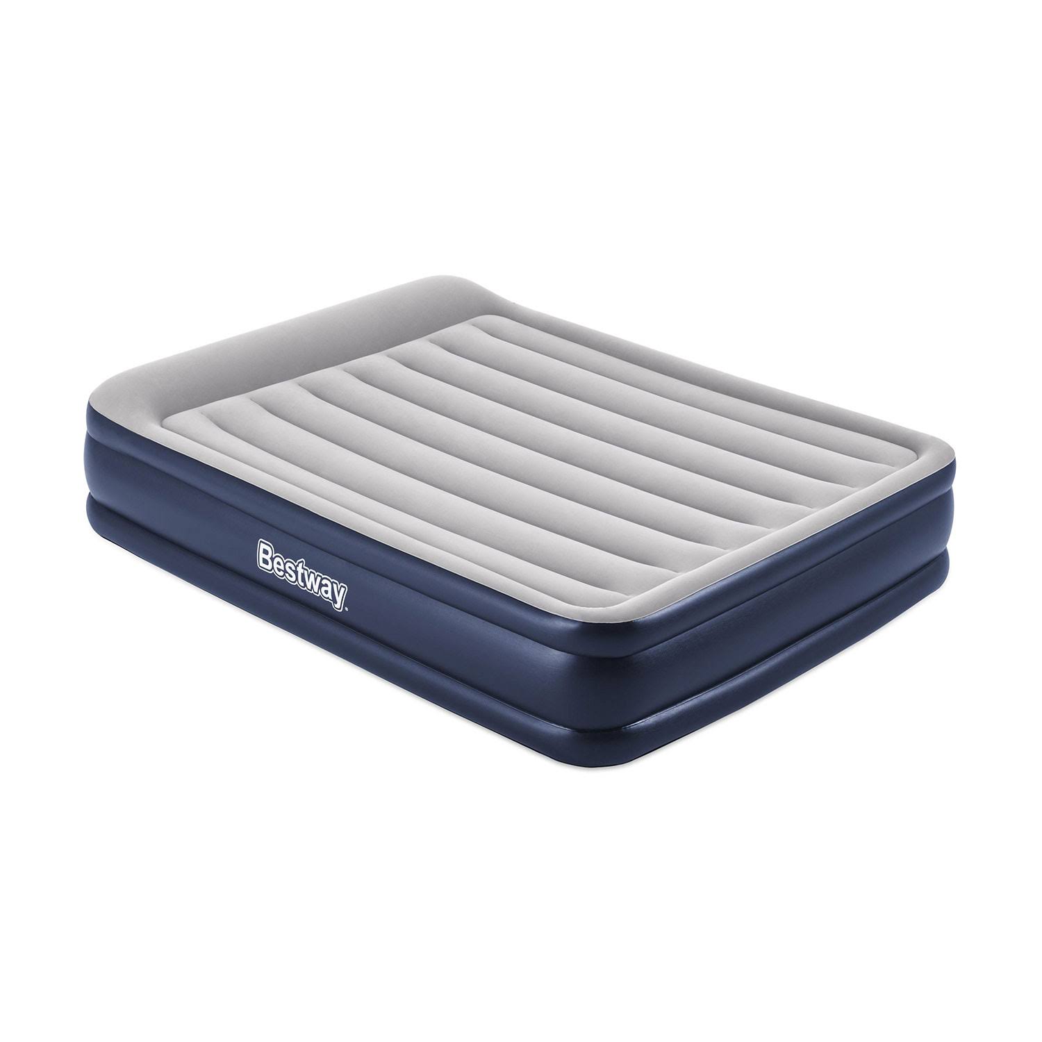 Bestway TriTech Air Mattress Queen 18x22 with Built-in AC Pump