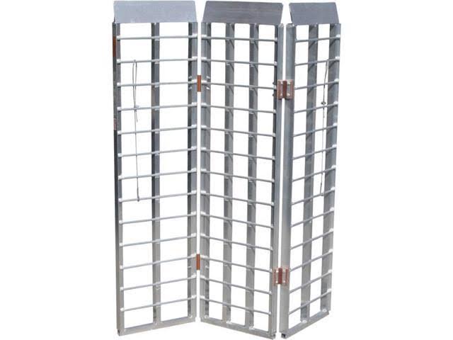 60x22 Triple Folding ATV, Motorcycle, Lawn Tractor Loading Ramps for Utility Trailers