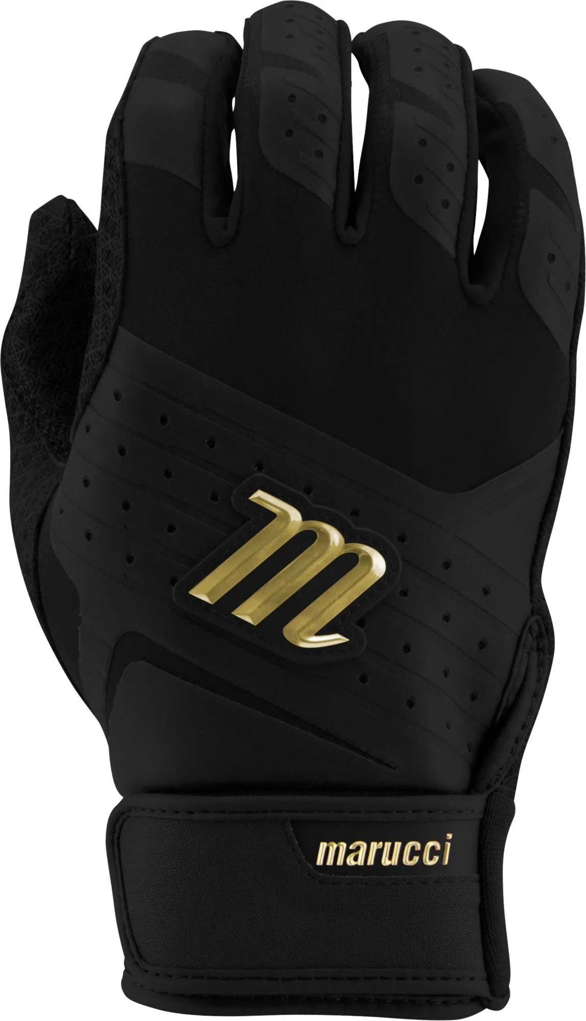 Marucci Pittards Reserve Adult Batting Gloves - Black - S