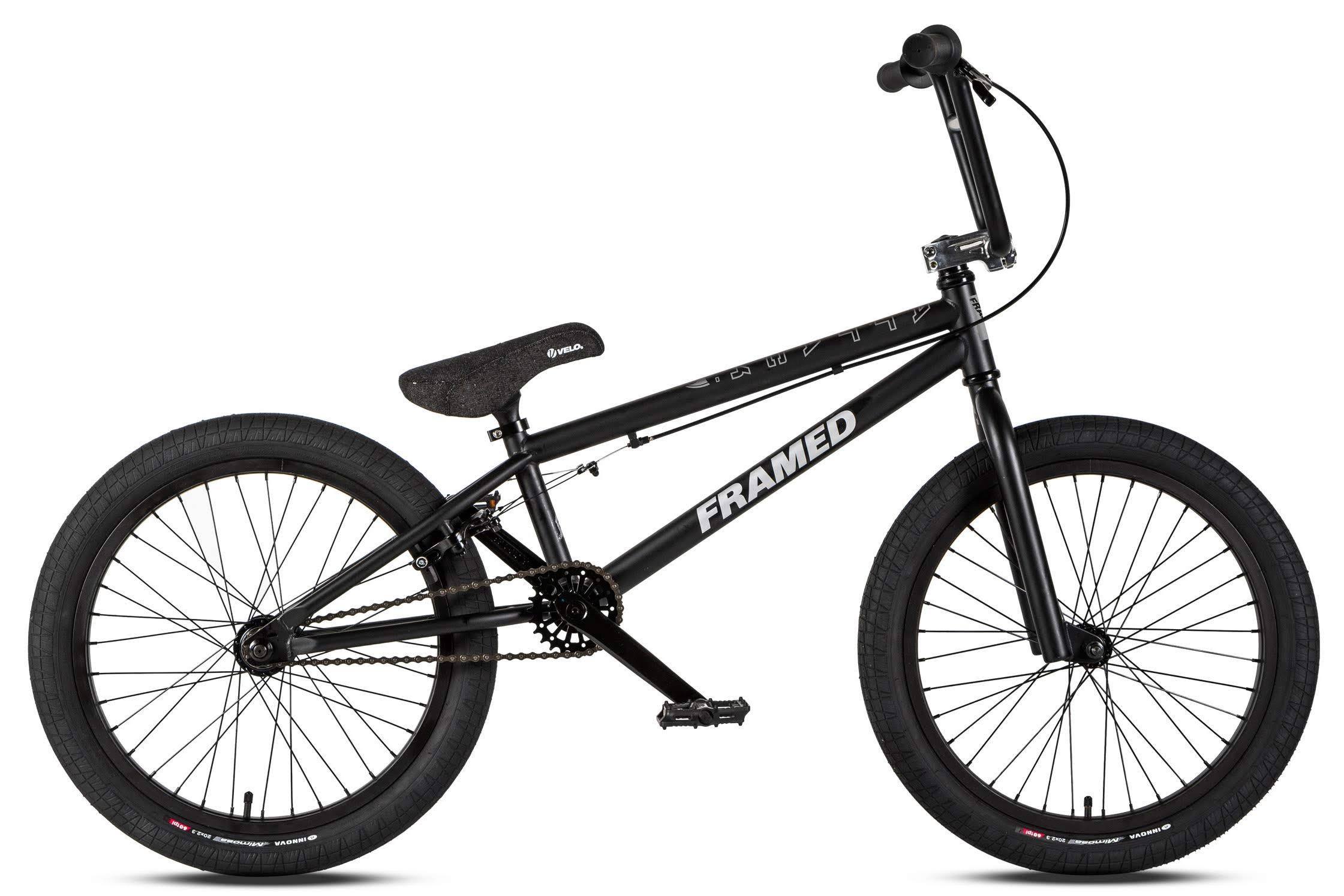 Framed Attack Pro BMX Bike Black/Silver Sz 20in