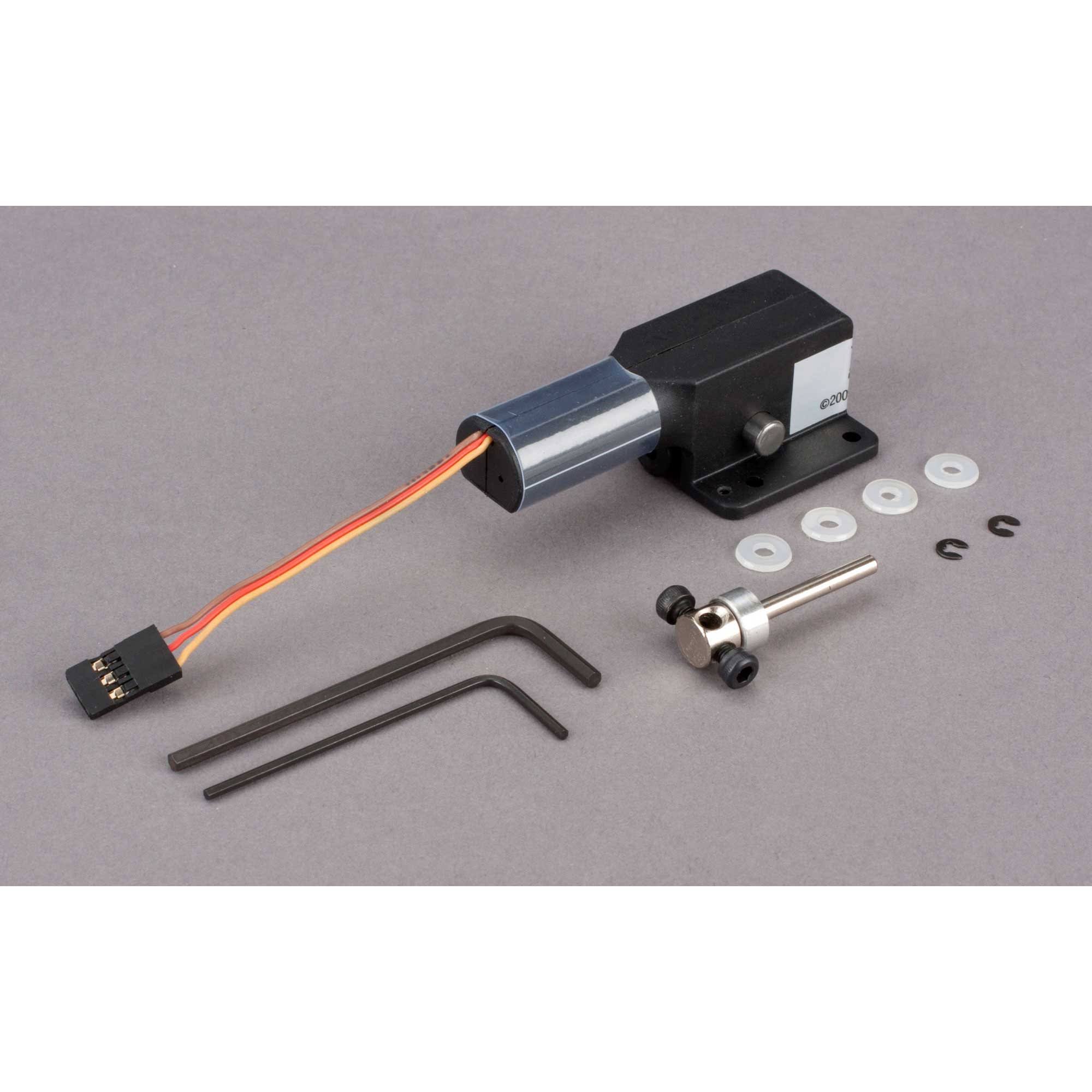 Main Unit: 10-15 90 Degree Rot Elec Retract EFLG121 E Flite