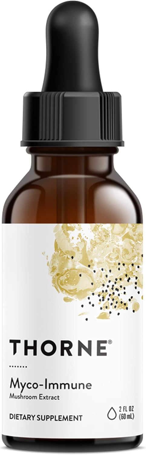 Thorne Research - Myco-Immune - Mushroom Extracts for to Support Immune Function - 2 Fluid Oz