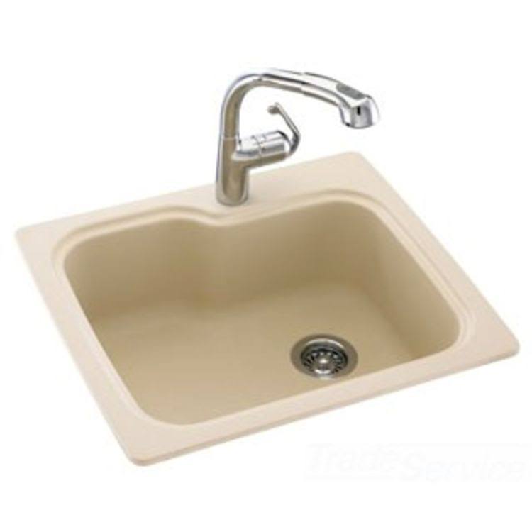 Swanstone KSSB-2522-123 Acorn 25x22X22x22 Drop in Kitchen Sink