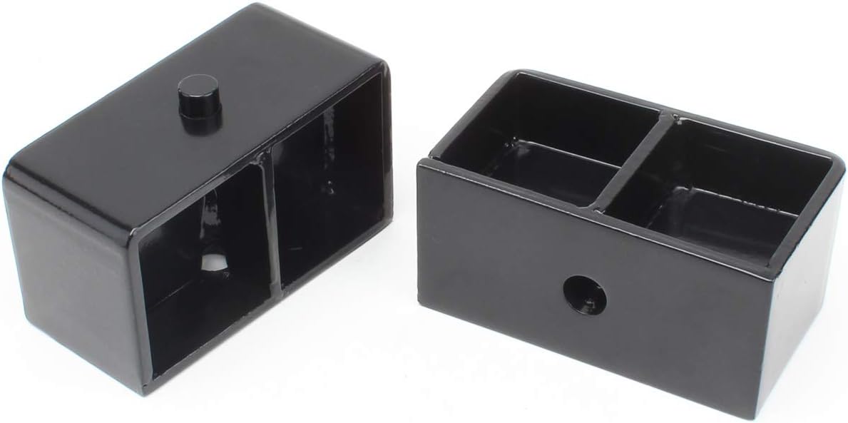 ZY WHEEL 3'' Rear Leveling Lift Kit Block with U Bolts Compatible for 1995-2021 Toyota Tacoma Tundra