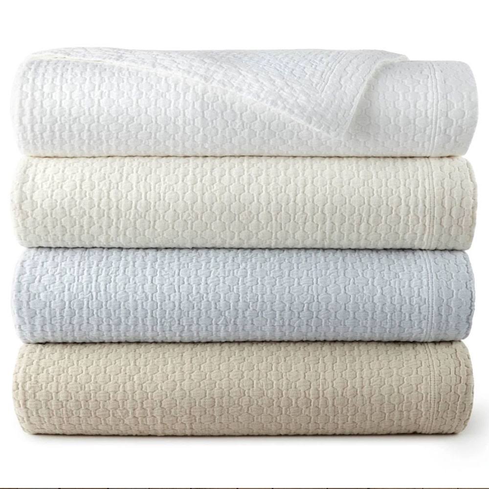 Juliet Coverlet Peacock Alley Barely Blue King Coverlet