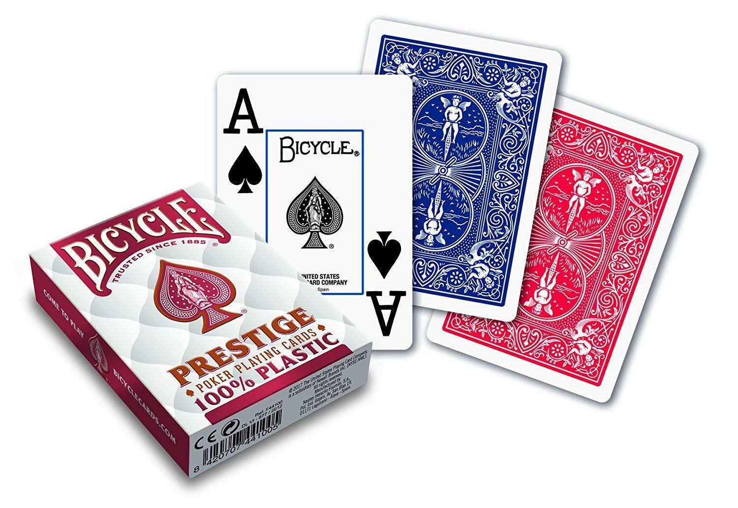 Bicycle 100 Percent Prestige Rider Back Plastic Jumbo Index