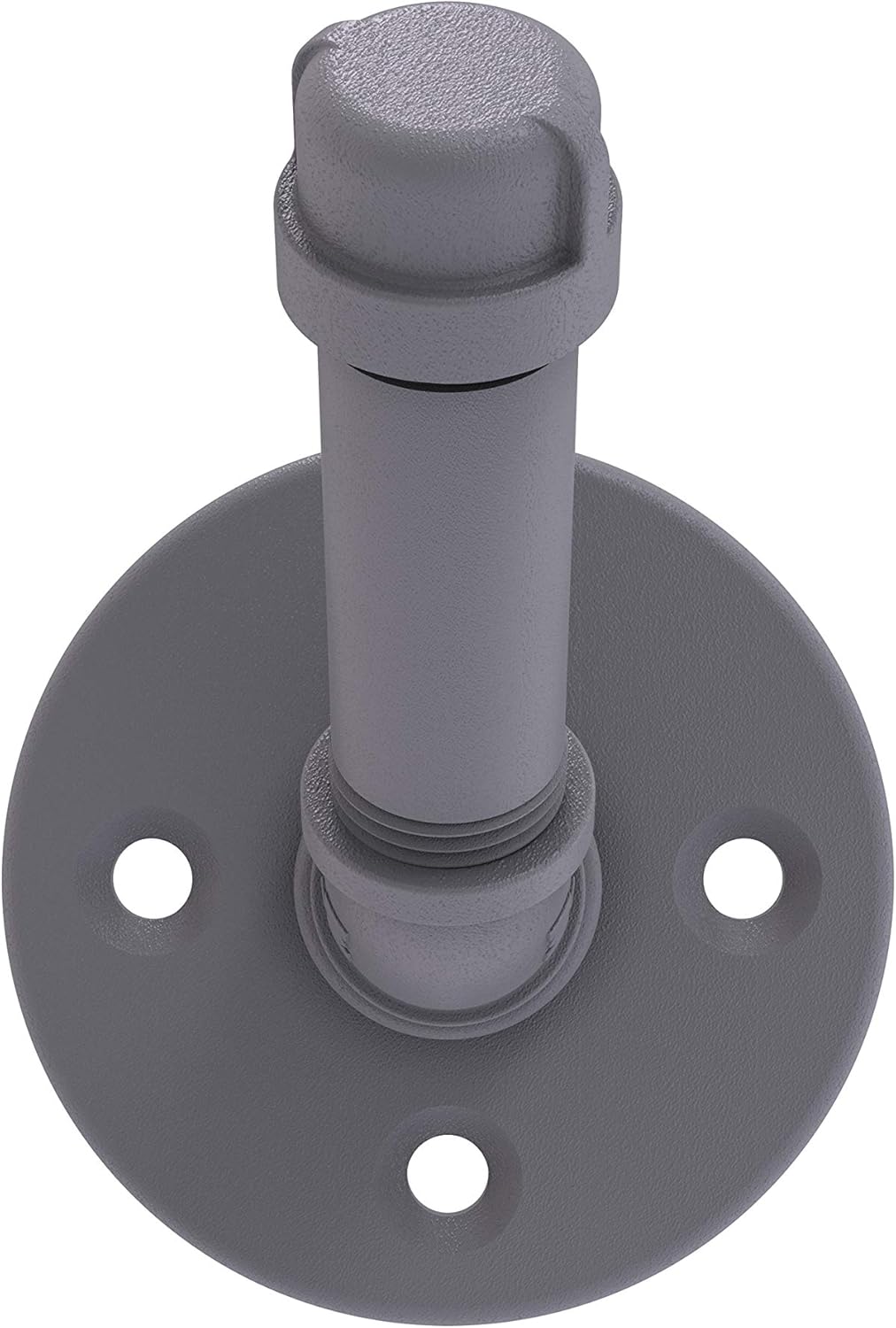 Allied Brass P-300-HK Pipeline Collection Single Robe Hook, Matte Gray Pack of 2