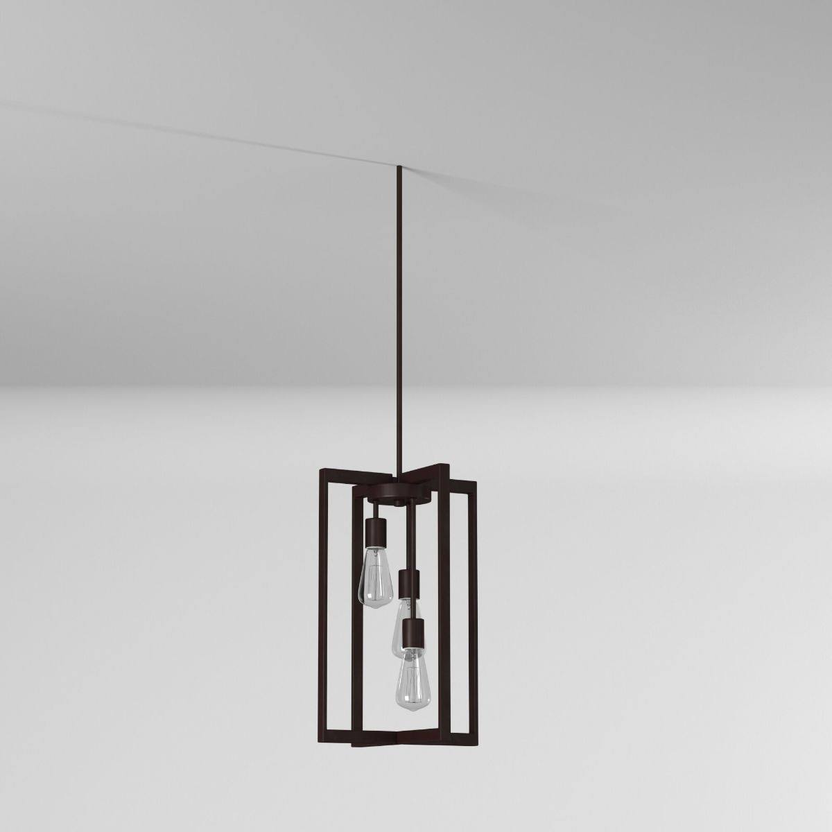 Artcraft AC10413 Gastown 3 Light Oil Rubbed Bronze Chandelier