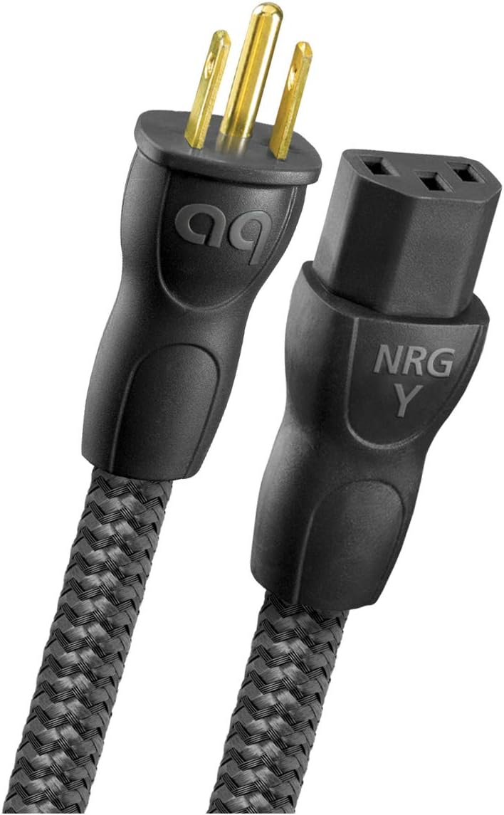 AudioQuest NRG-Y3 Low-Distortion 3-Pole AC Power Cable - 19.68' (6m)