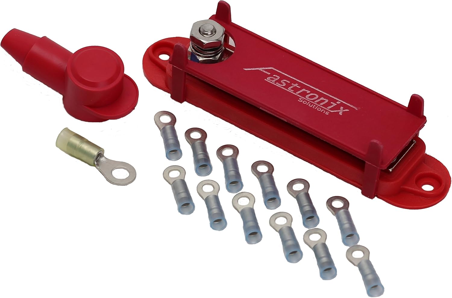 Fastronix 12 Terminal Power Distribution Block Kit Pack of 2