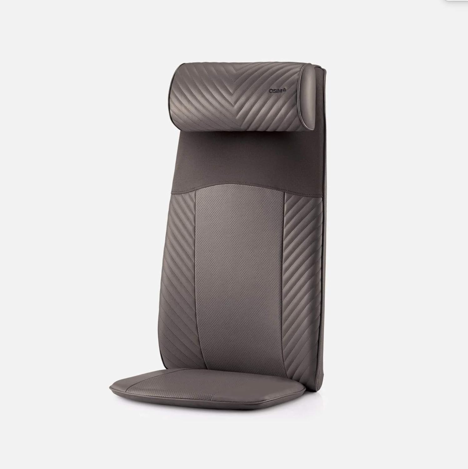 OSIM uJolly Full Back 3D Shiatsu Massager with Heat Therapy | for Neck Shoulder, Upper Lower Back and Lumbar | Patented V-Grip Technology | Deep Tissue Point-Focused Seat Cushion Massager for Chairs