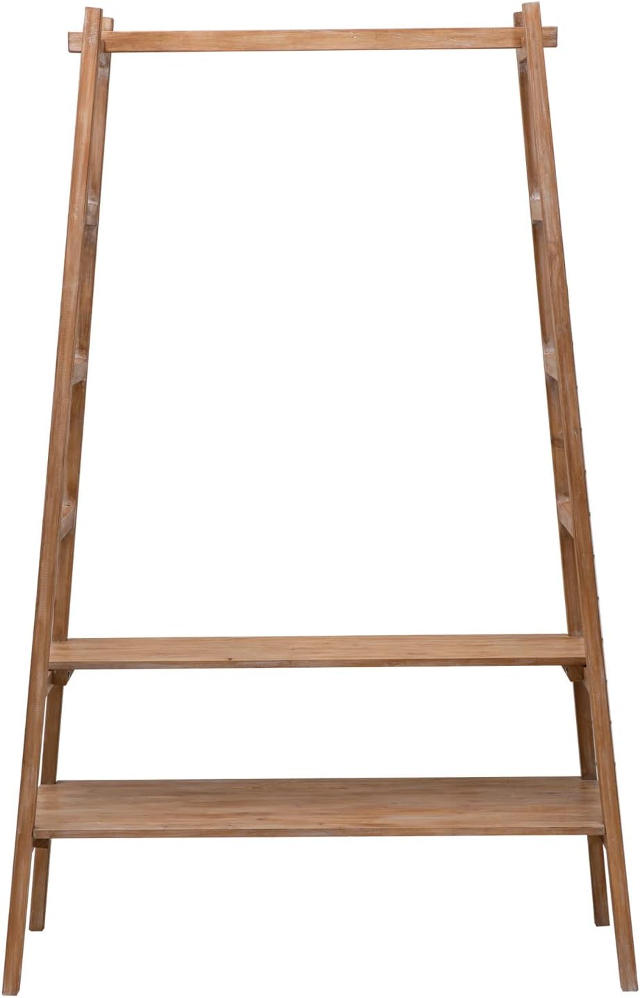 Creative Co-Op Wood Shelf, Natural Rack