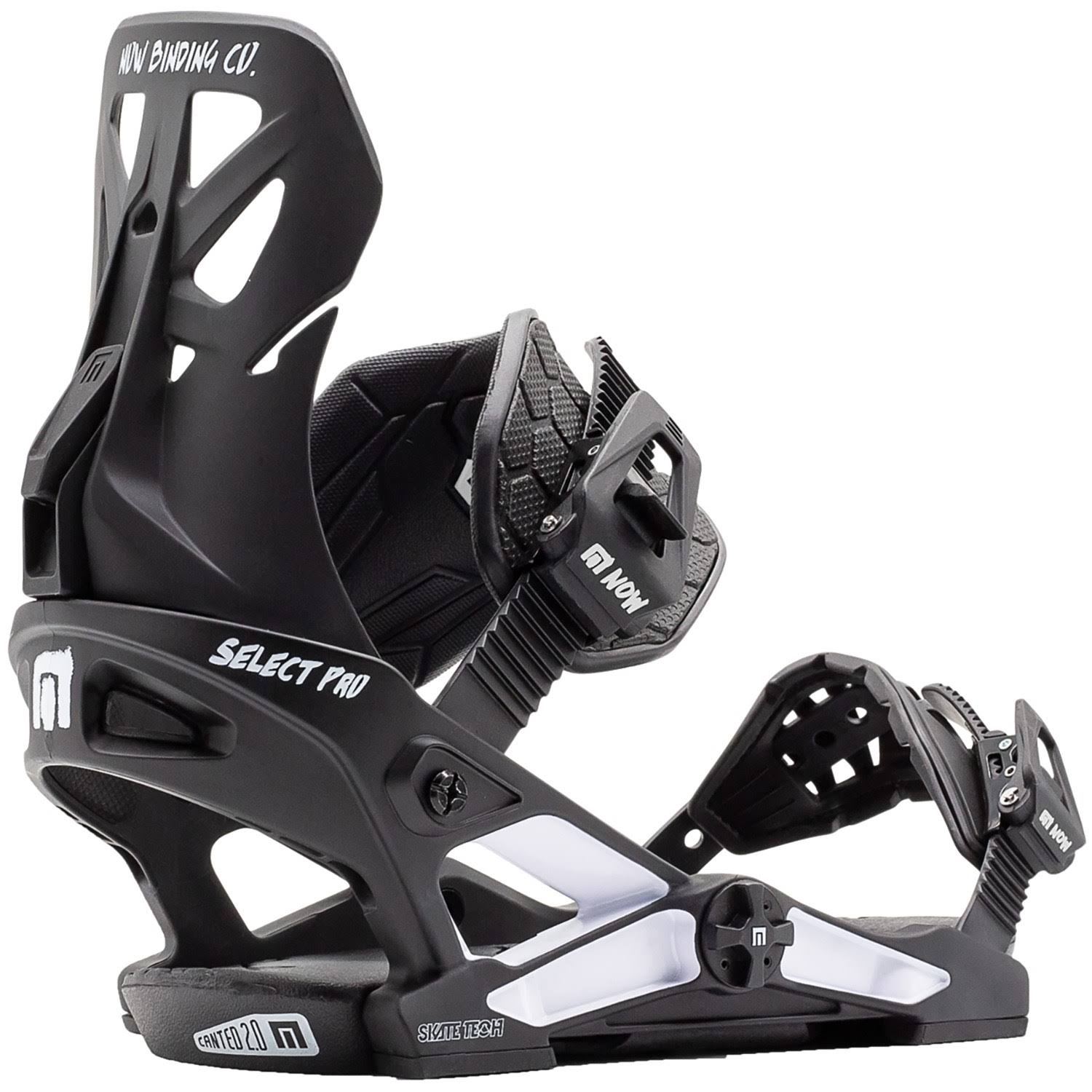 Now Select Pro Snowboard Bindings 2021 Black
