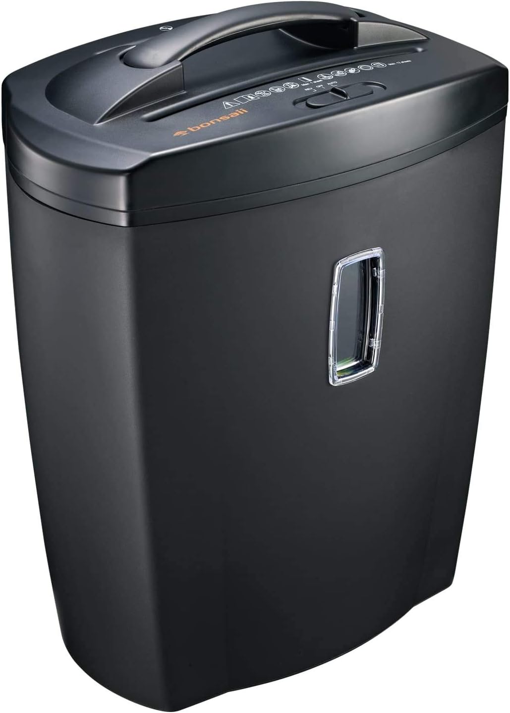 Bonsaii DocShred C156-D 12-Sheet Cross-Cut Paper/CD/Credit Card Shredder with 5.5 Gallon Wastebasket Capacity and Window Pack of 2