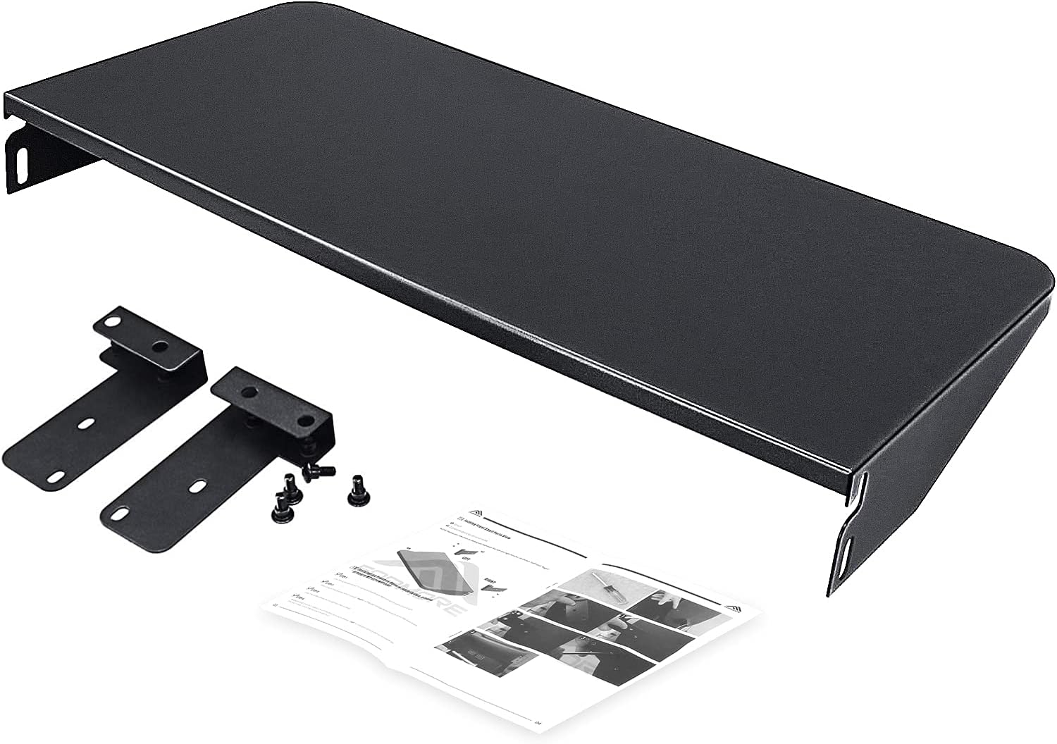 Utheer Folding Shelf for Traeger 22 and Ironwood 650 Series Pellet Grill, Grill Accessories for Traeger Pro 22 and Pro 575 Series Pellet Grills, BAC362 Front Folding Shelf, 25